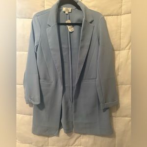 Light blue long blazer
